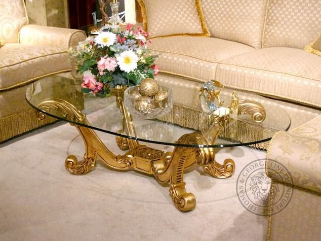 Valencia Gilded Center Table thomas-george-gallery
