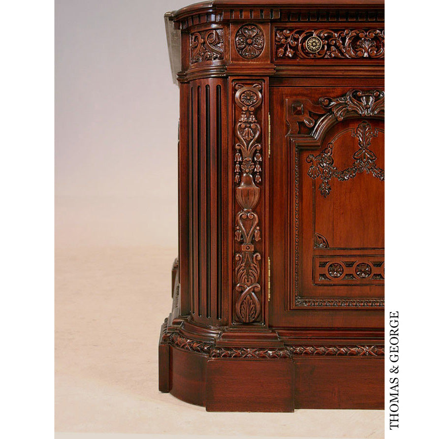 White House Resolute Bookcase 4-Panel thomas-george-gallery