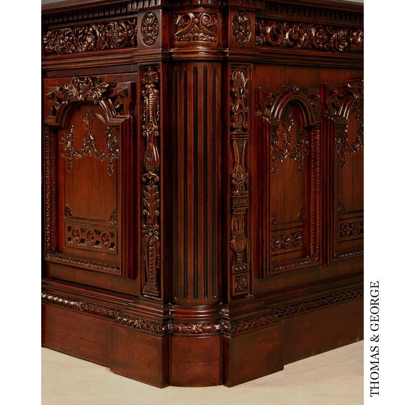 White House Resolute Bookcase 4-Panel thomas-george-gallery