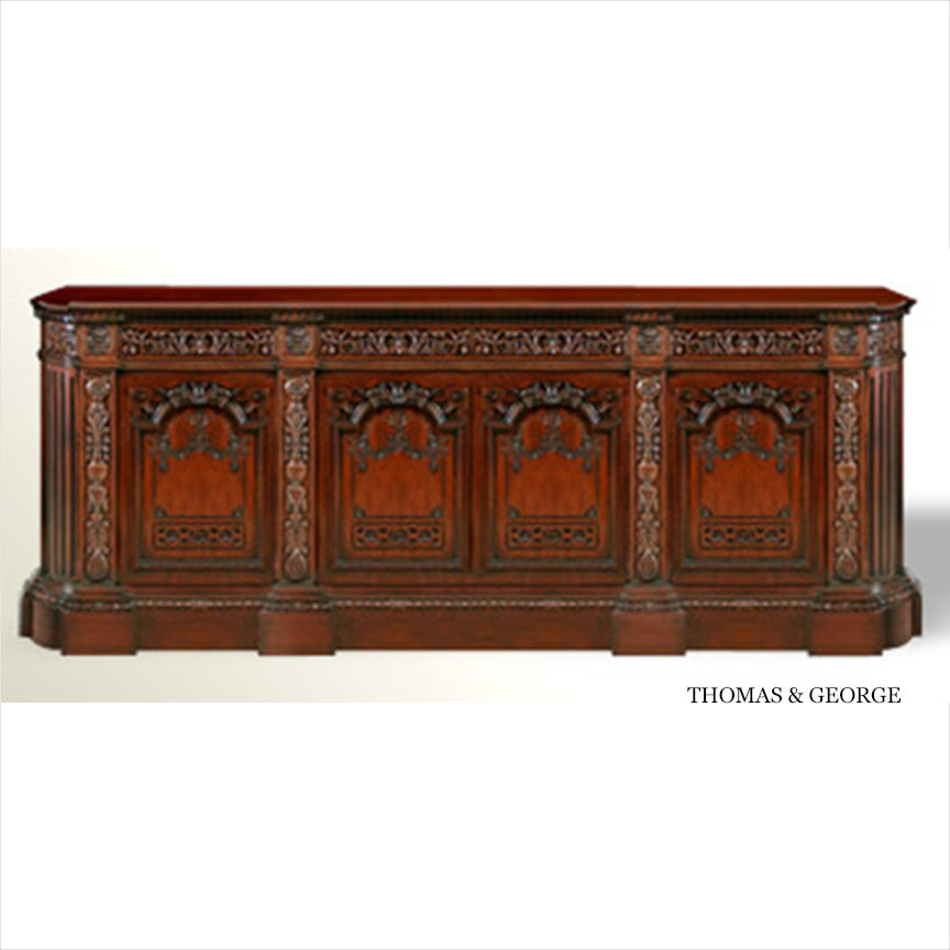 White House Resolute Oval Office Credenza thomas-george-gallery