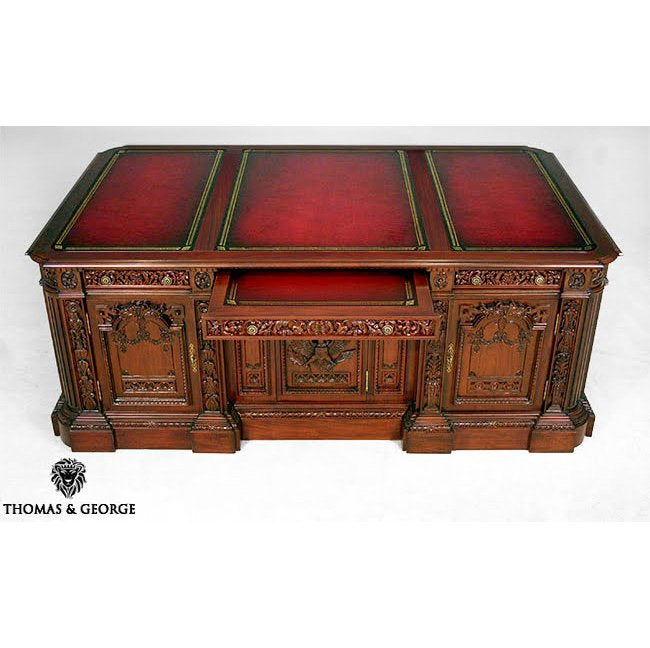 White House Resolute Oval Office Desk thomas-george-gallery