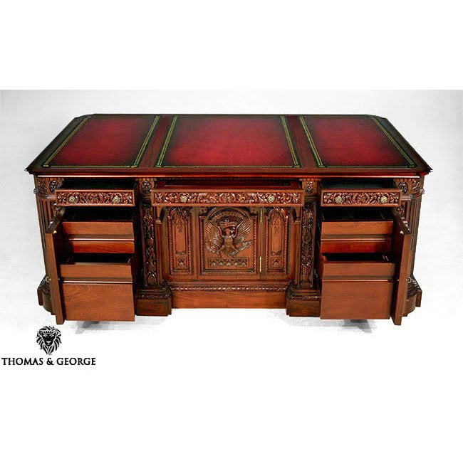 White House Resolute Oval Office Desk thomas-george-gallery