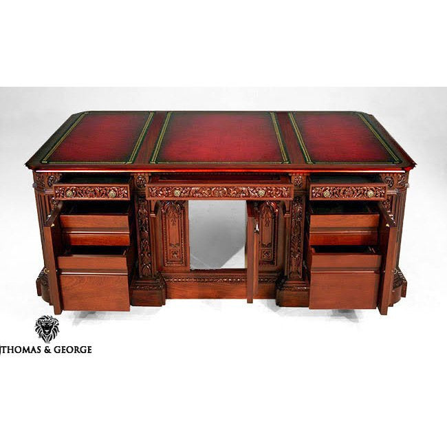 White House Resolute Oval Office Desk thomas-george-gallery
