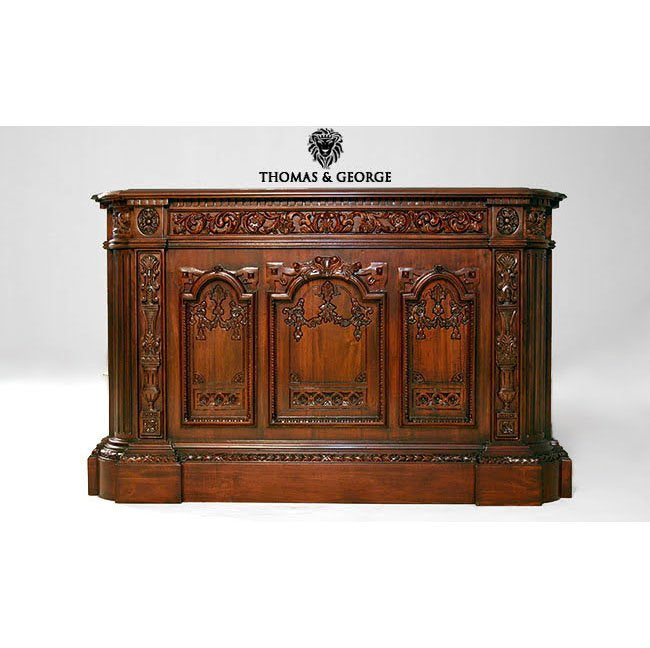 White House Resolute Oval Office Desk thomas-george-gallery