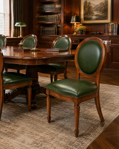 Cameo Side Chair (Plain Leather)