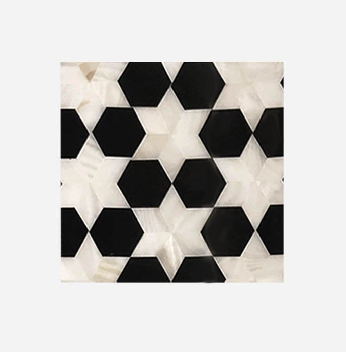Intarsio Chair - Star Shell Inlay